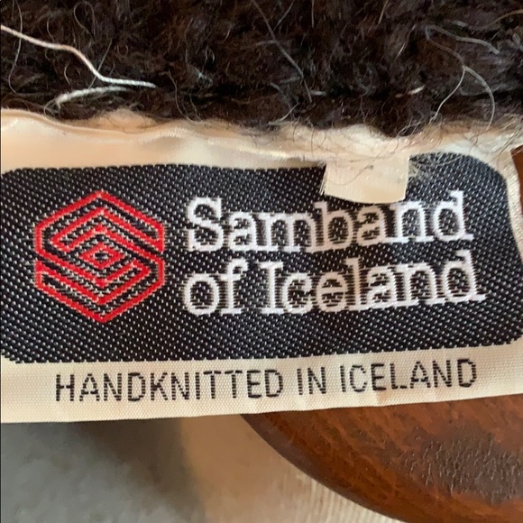 Vintage Samband of Iceland Wool Cardigan Sweater - Picture 3 of 6